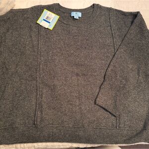 CeCe Gray Ladies Sweater